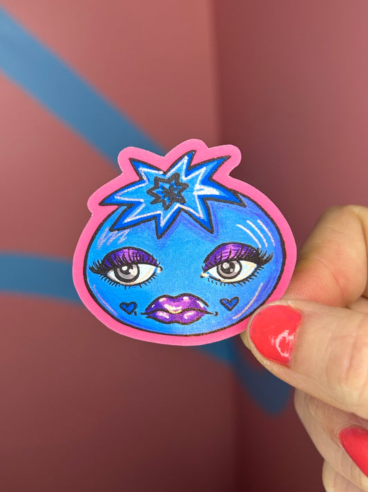 Bitchy Blueberry Sticker