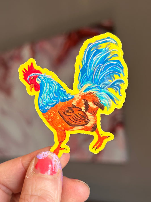 Rooster Sticker